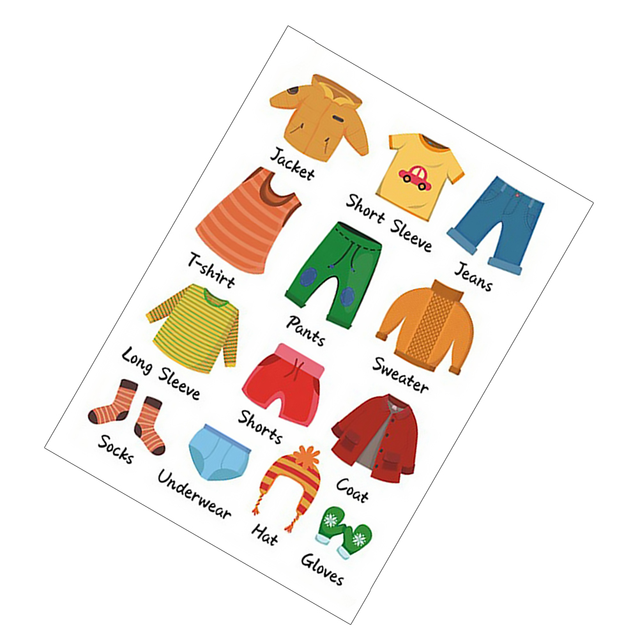 Labeling Stickers Clothing Clothing Labels Kids Dresser Decals Indie Room  Decor Pvc Dresser Labels For Kids